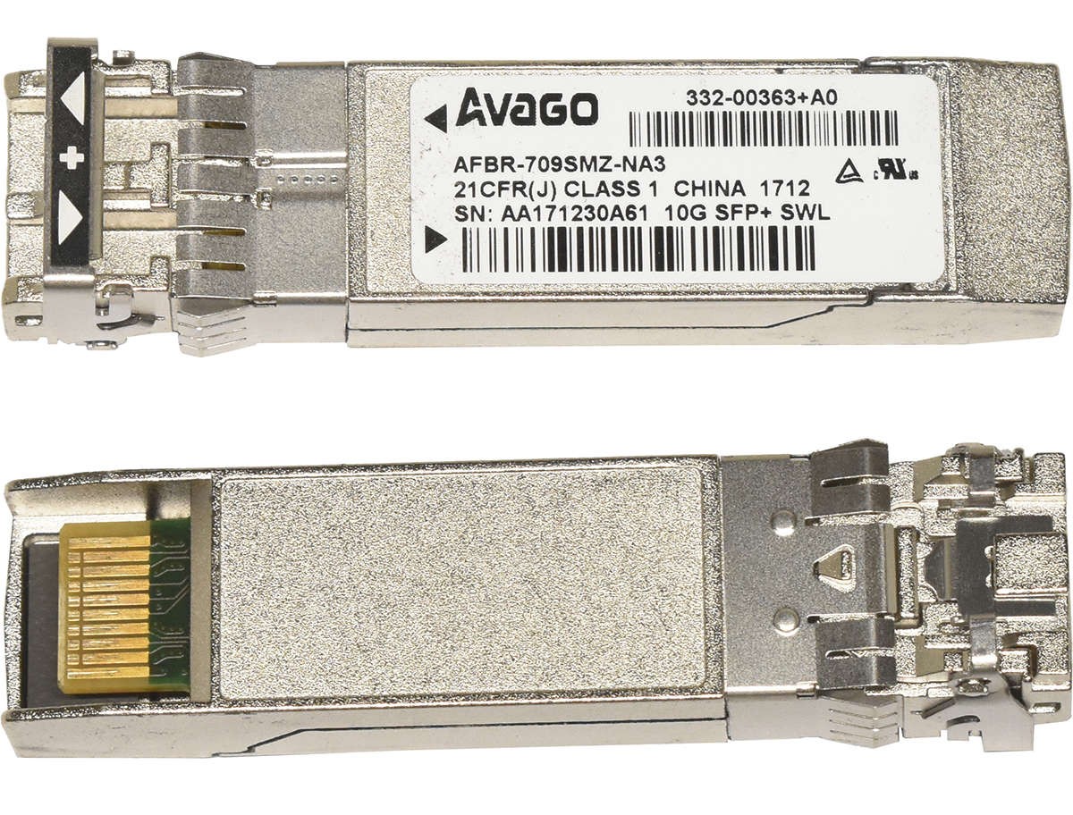 Avago AFBR-709SMZ-NA3/NA4 10G SFP+ 850nm 300m Transceiver 332-00363+A0