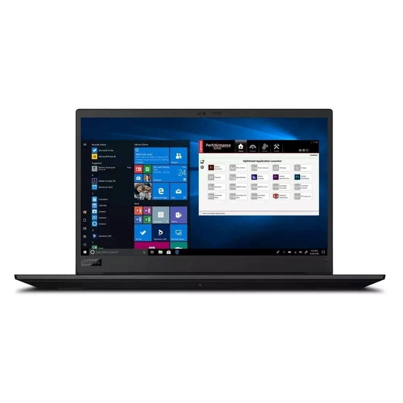 Lenovo Thinkpad P1 Gen 3 15.6" 32GB 512GB, BLACK