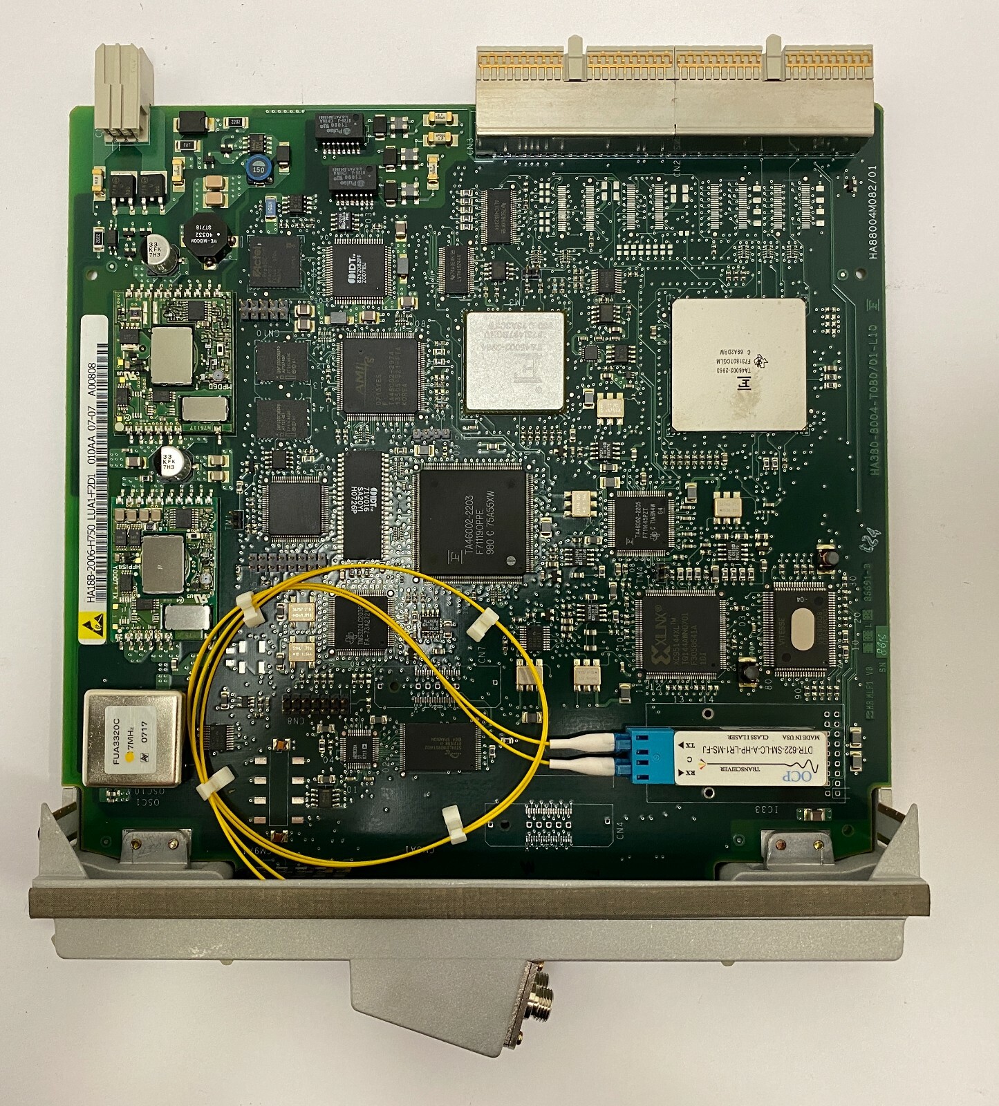 FUJITSU FLASHWAVE 4100 SBH2CCDAAD LUA1-F2D1 FC9681F2D1 ISS 08 FIBER OPTIC CARD
