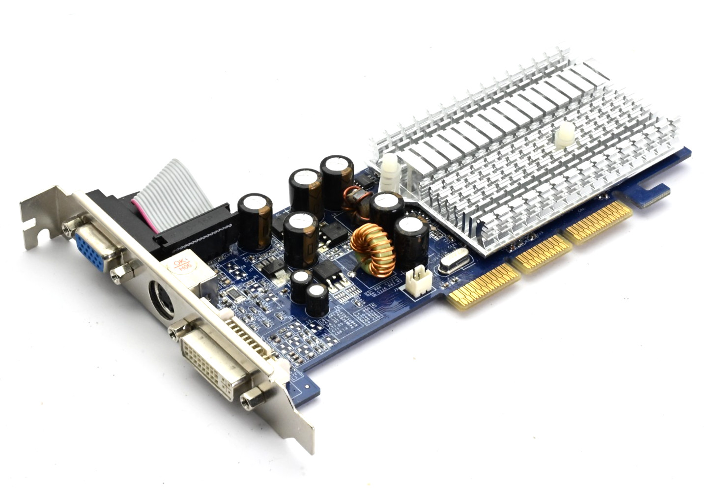 FLY TN-4000 NVIDIA GeForce FX 5200 128Mb DDR AGP Video Adapter TV-OUT VGA DVI