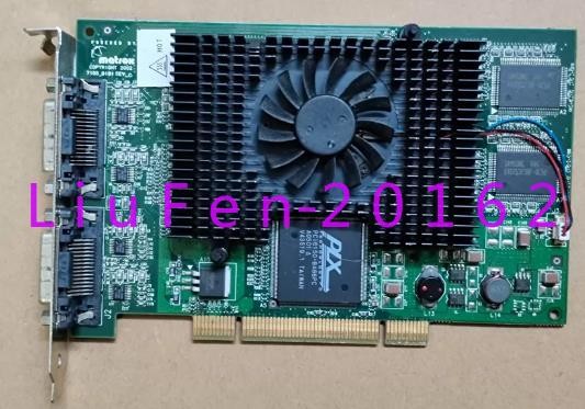 1pc used  MATROX PCI 7105-0101 REV C MGI G45X4QUAD-B acquisition card 