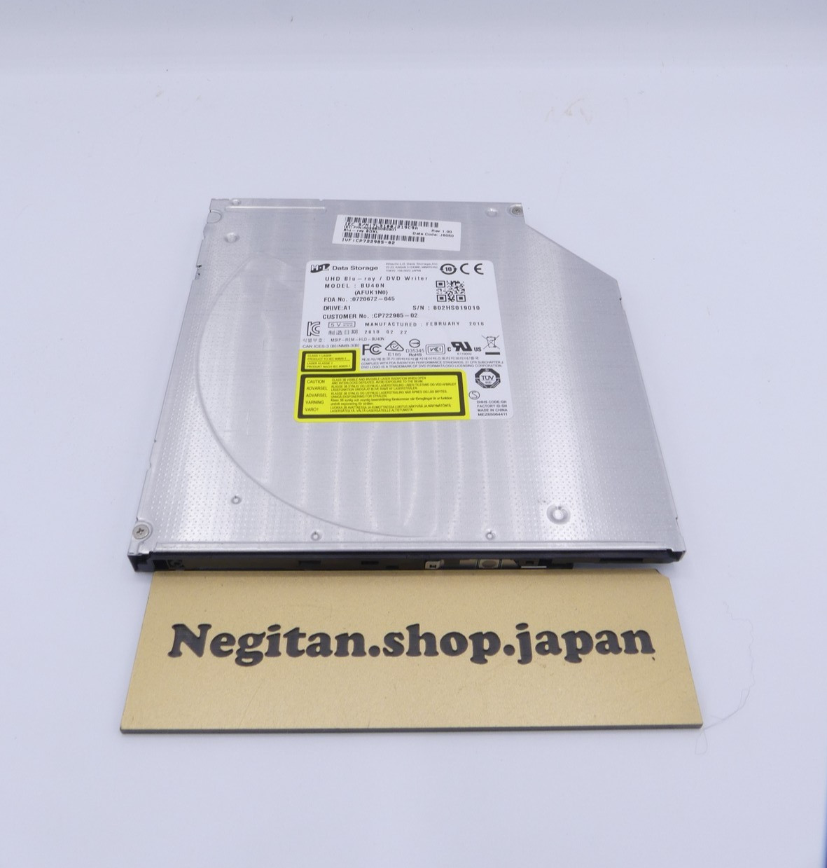 Tested LG BU40N Ultra Slim Blu-ray DVD BDXL SATA Drive Compact Optical
