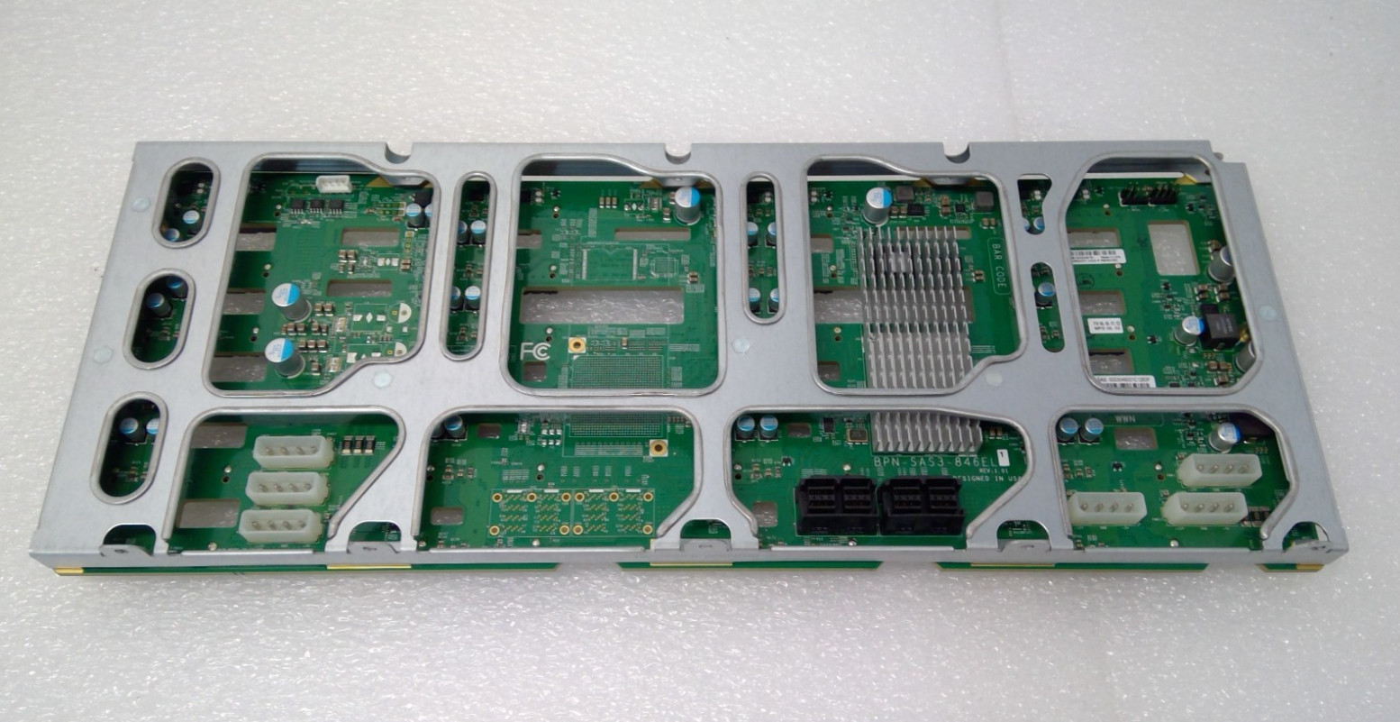 Supermicro BPN-SAS3-846EL1 4U 24-Bay 12Gbps SAS3/SATA3 Single Expander Backplane