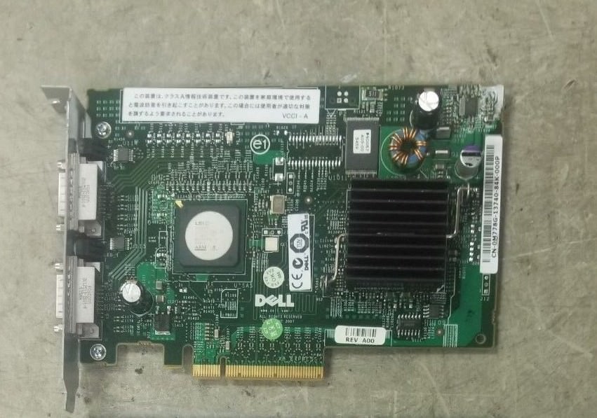 Dell M778G PERC 5/E 2 Channel PCIe x8 SAS Raid Server Controller Card