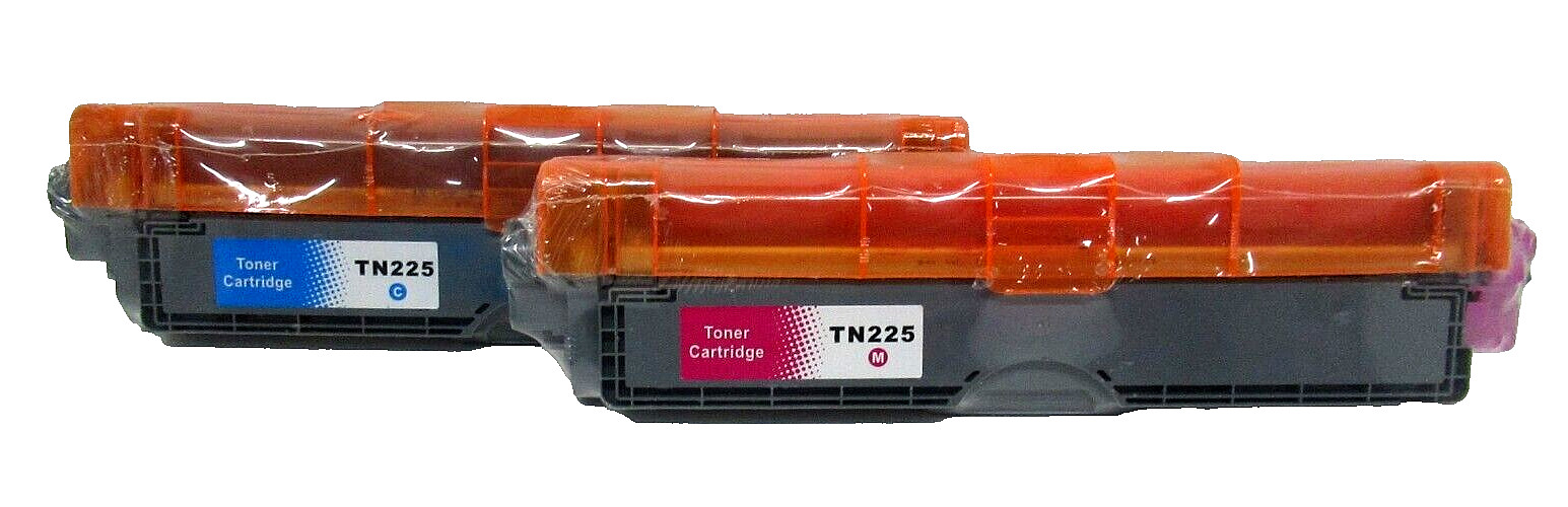 toner cartridges TN225 2pk, 1 magenta, 1 cyan