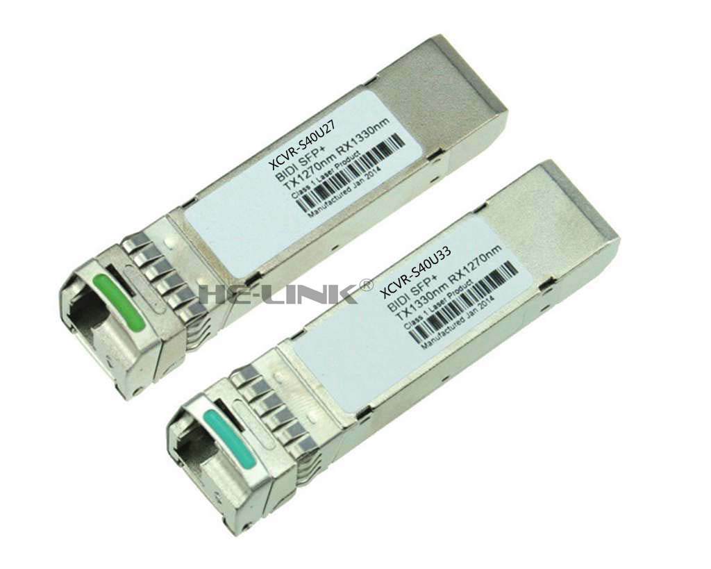 XCVR-S40U27/XCVR-S40U33 CIENA Compatible Pair of SFP 10G 40km