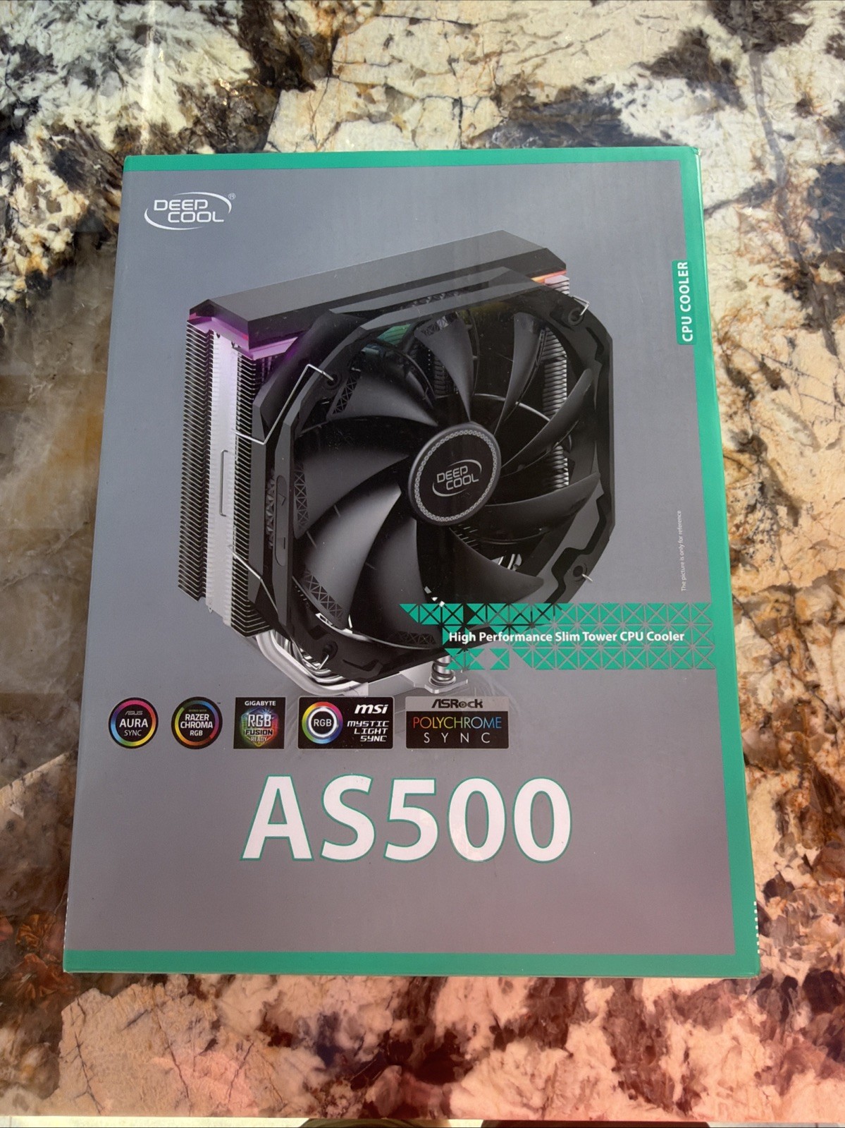 DeepCool AS500 Plus Universal CPU Air Cooler with RAM Height Compatibility