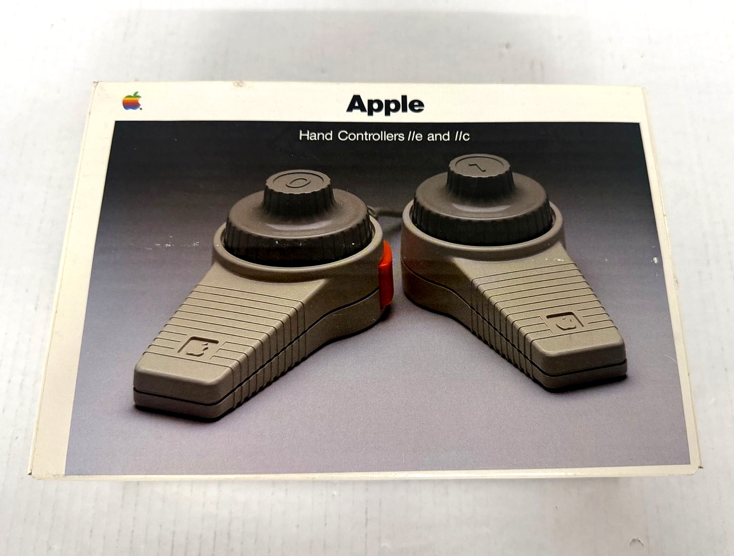 Vintage Apple Hand Controllers IIe IIc Paddle Controllers Set (13C-B1)