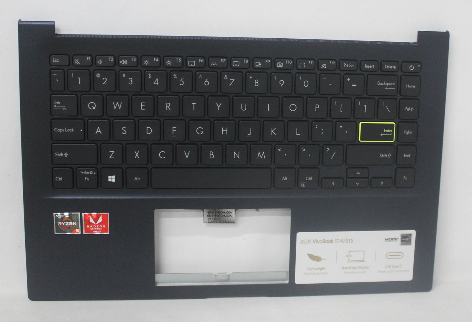90NB0R7A-R31US0 ASUS PALMREST TOP COVER MODULE VIVOBOOK 14 M413DA-WS51 "GRADE A"