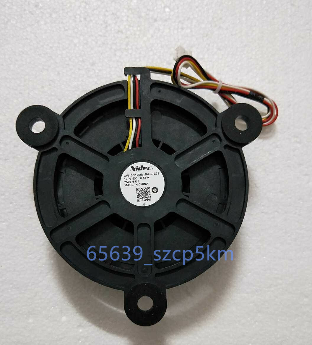 1pcs Nidec GW10C12MS1BA-57Z32 DC 12V 0.12A Fan 4pin For Haier Refrigera