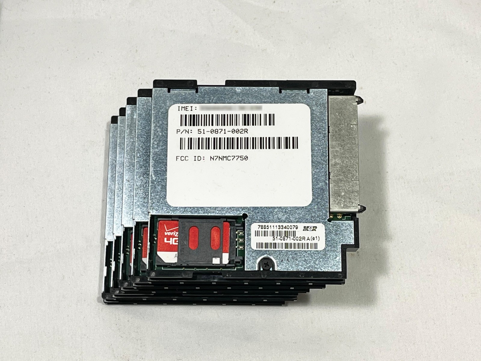Five Sierra Wireless 4G LTE Upgrade General Dynamics GD8000 GD8200 Verizon x5