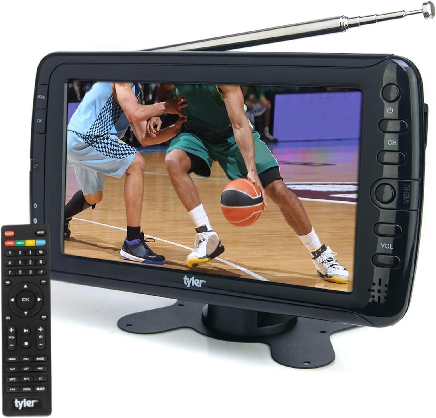 Rechargeable Battery Powered  Portable TV LCD MonitorWireless Capability HD-TV,