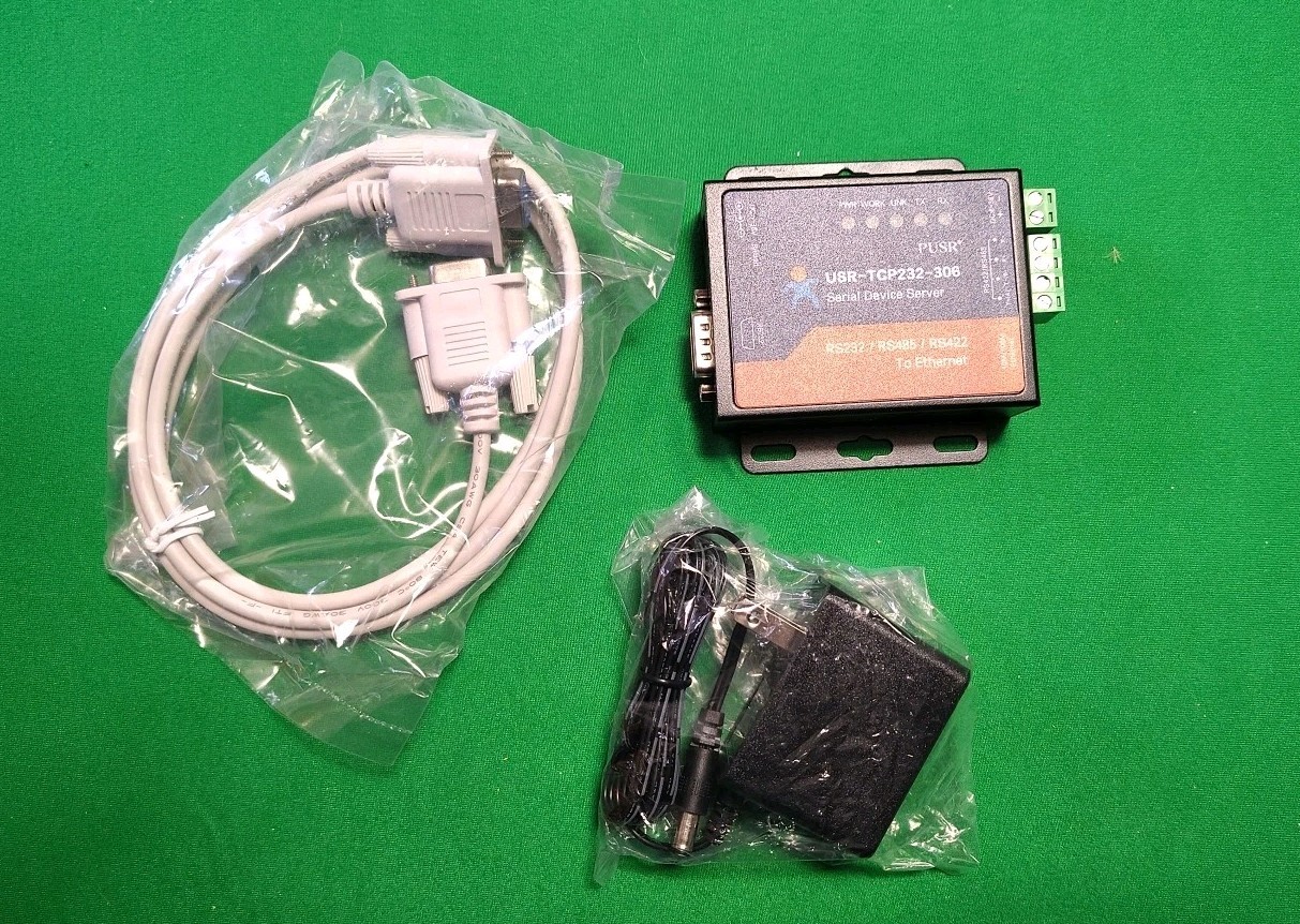 TCP232-306 RS232 RS485 RS422 Ethernet TCP IP Modbus Gateway Serial & ACCESSORIES