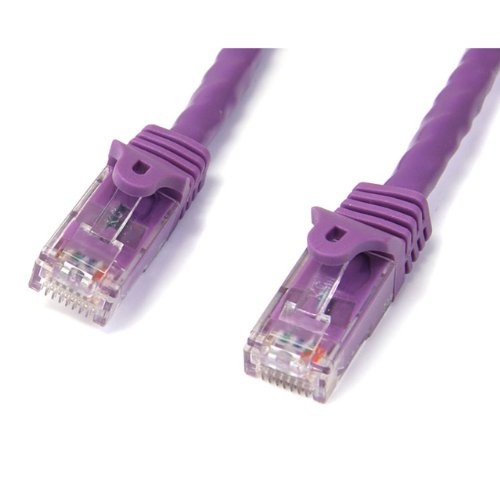 Startech N6PATCH75PL 75ft Purple Cat6 UTP Patch Cable RJ45 M-F
