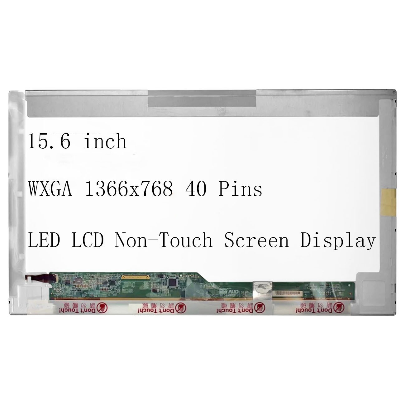 15.6 for Asus K50 K51 K52 K53 K54 K55 1366x768 LCD Non-Touch Display Panel 40pin
