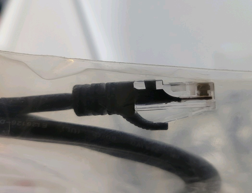 40 New Quiktron 5' foot Black Snagless Cat 5e Patch Cable (570-135-005) Cord
