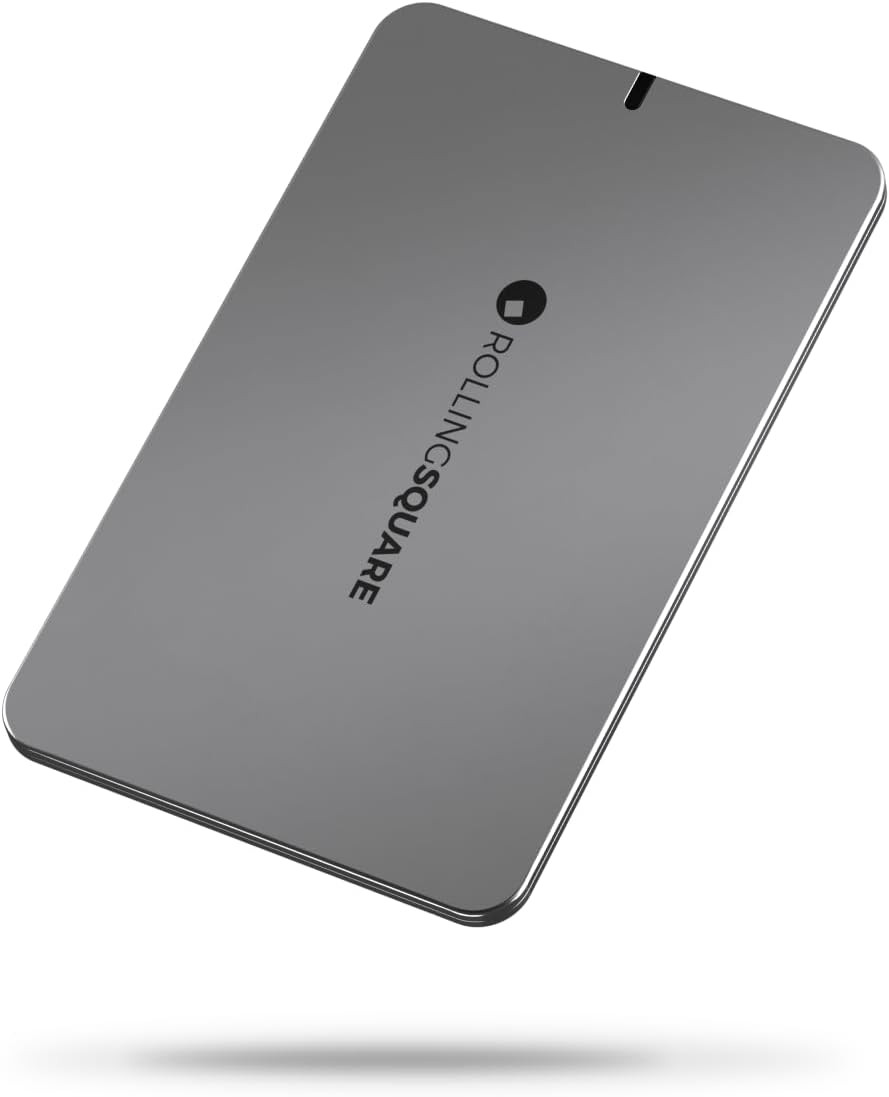Aircard E, Replaceable Batteries Wallet Tracker Bluetooth Find My Network Compat