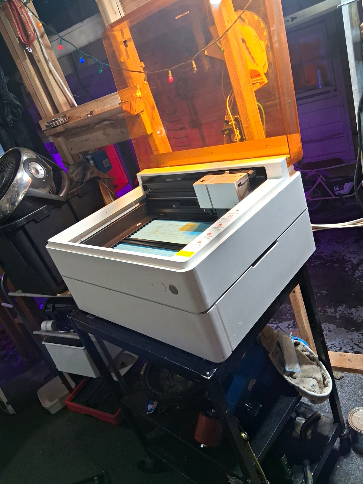 xTool M1 Ultra Laser Engraver/Cutter with Orange Lid MPN MLM-K501-001