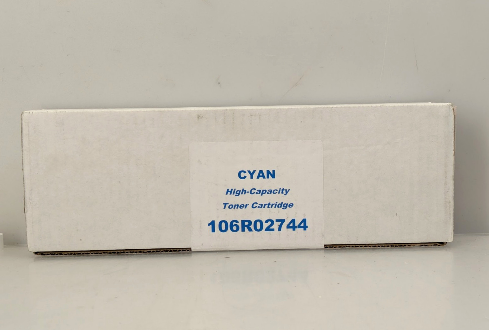 Cyan Toner Cartridge 106R02744 High Capacity 7500 Pages  Xerox Work Centre 6655