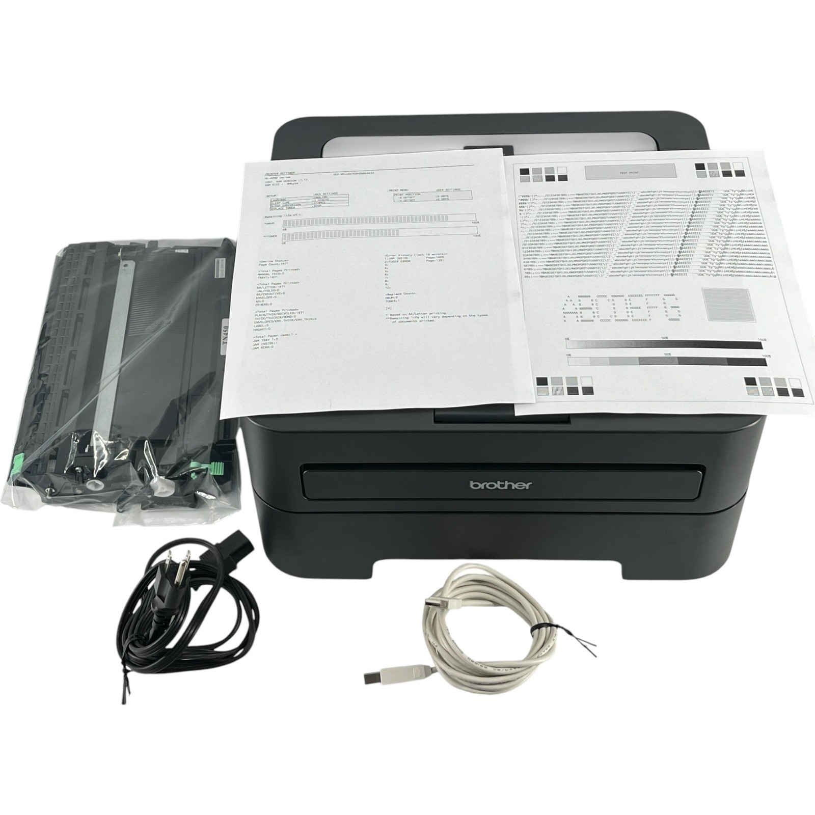 Brother HL-2240 Monochrome Laser Printer Black Grey HL-22 Series