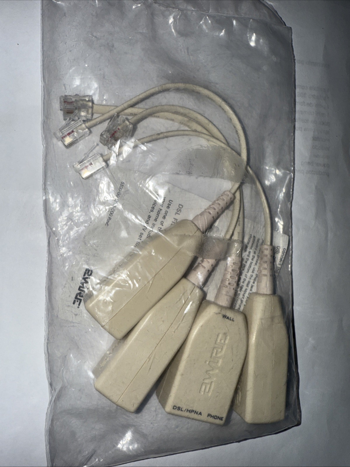 2WIRE  Dsl Filter Kit 3- LFT4-1 and 1- LFT 4-1-GB *NEW* TOTAL OF FOUR (4) FILTER