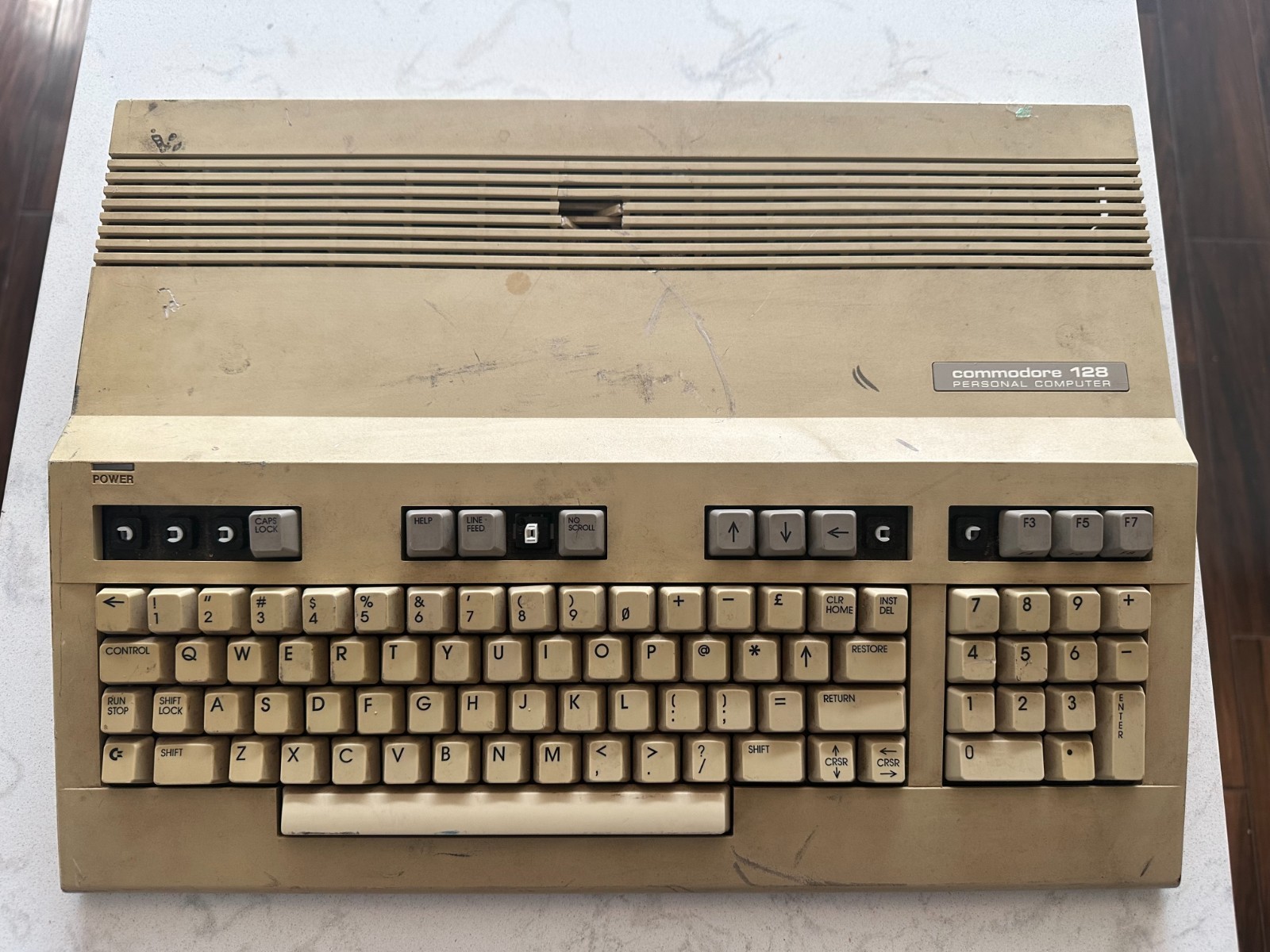 Commodore 128 Vintage Computer Not Working No Power Damage READ
