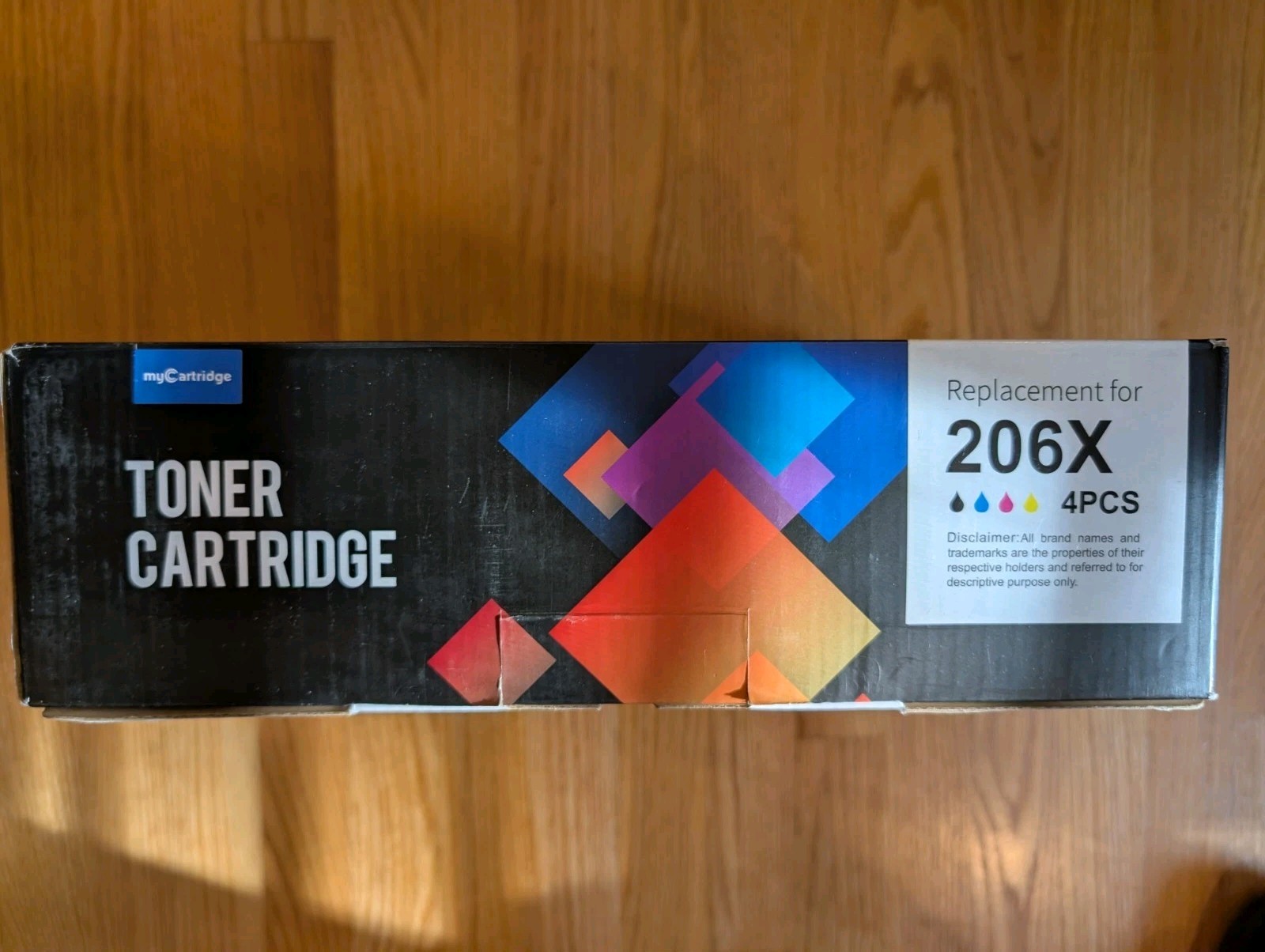 myCartridge 206X High Yield Toner 4-Pack HP M255 M282 M283 Smart Chips NEW