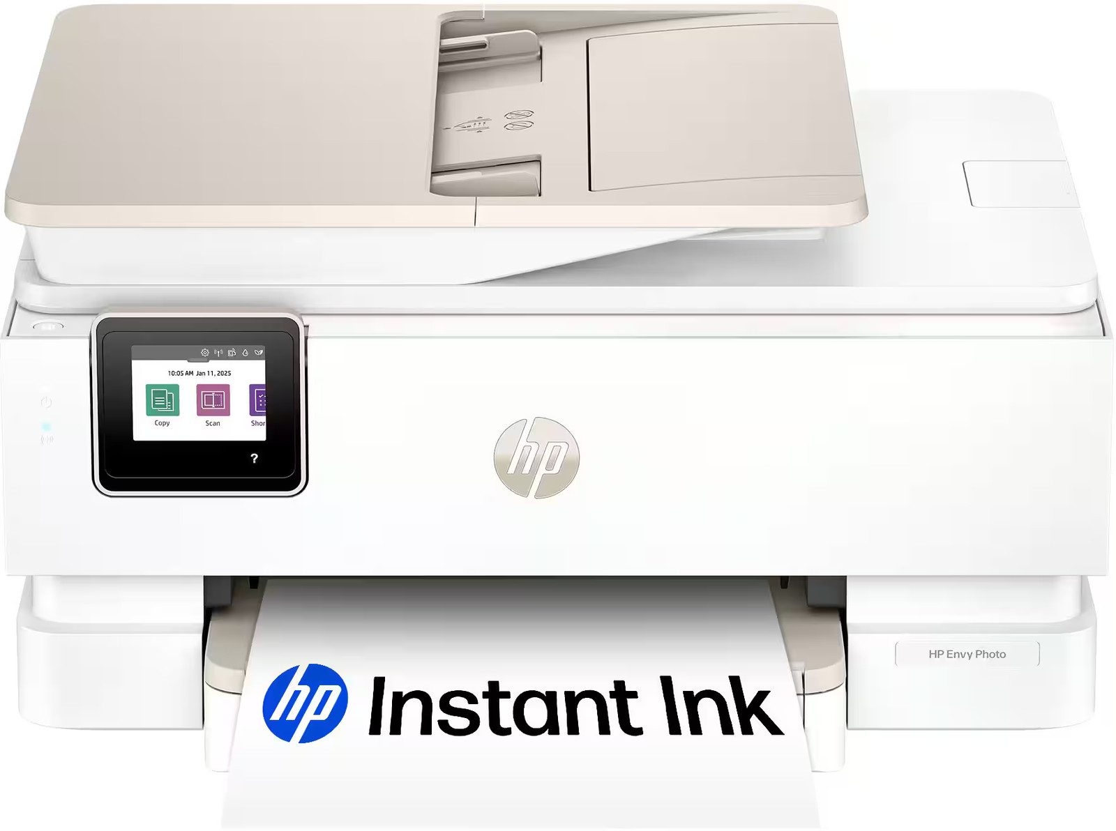 HP - Envy Photo 7975 Wireless AI-Enabled All-in-One Inkjet Printer w/ 3 Month...