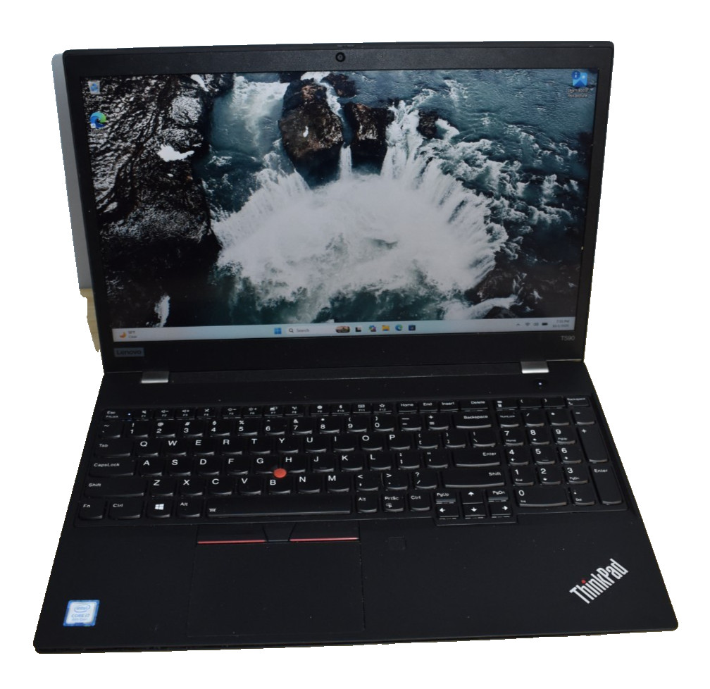 Lenovo ThinkPad T590 15.6" Quad Core i7-8565U 16GB 512GB SSD Win 11 Touchscreen