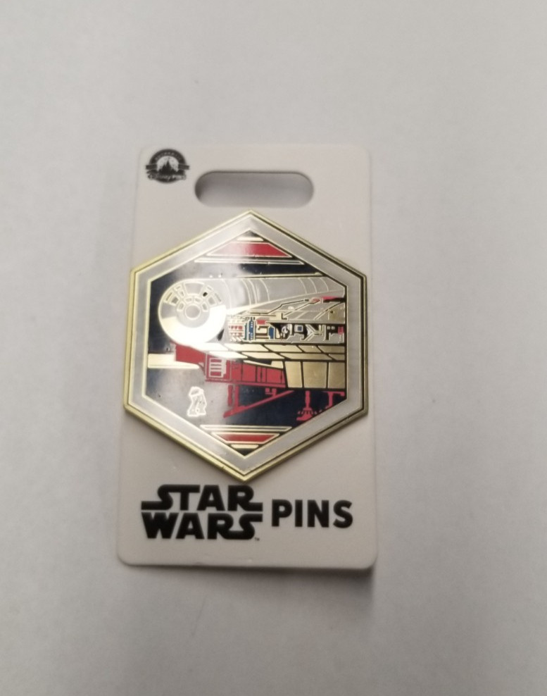Disney Parks Star Wars Galaxy Edge Batuu R2-D2 Millennium Falcon Ramp Pin