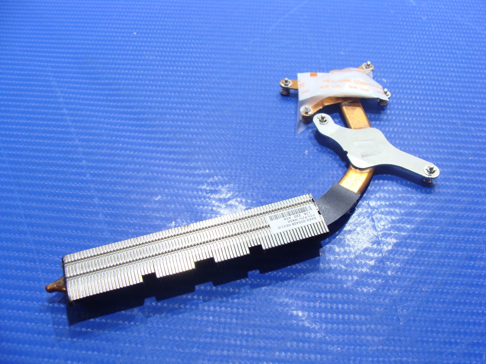 Samsung NP-QX411-W01UB 14" Genuine Laptop CPU Cooling Heatsink BA62-00542B