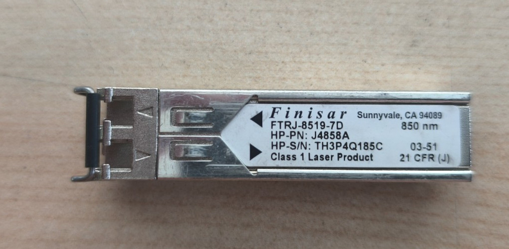 Finisar FTRJ-8519-7D HP J4858A SFP 1G 1000BASE-SX LC 850nm Tested