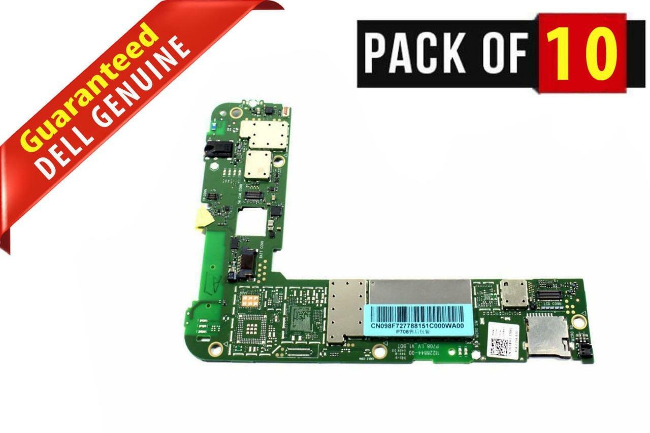 LOT x 10 Dell Venue 7 3740 WIFI Tablet Motherboard Intel Atom Z3460 1.6GHZ 50F6M