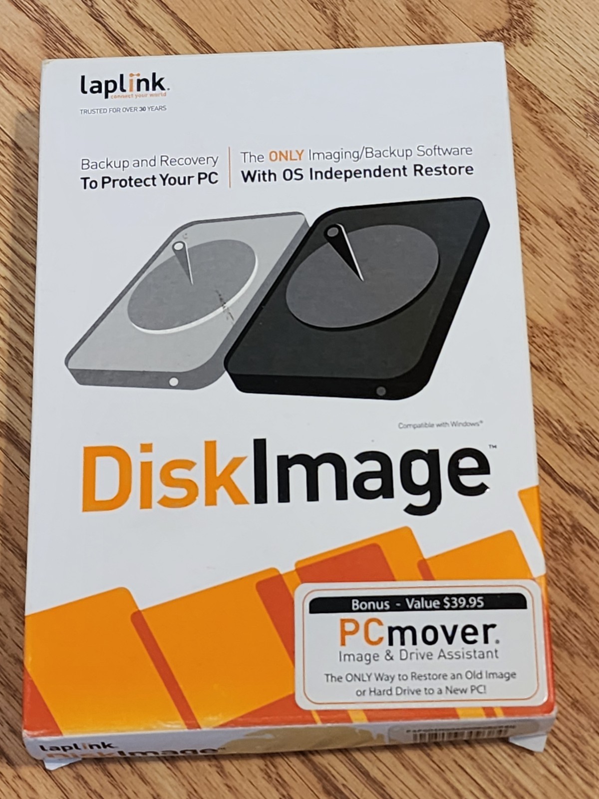 Laplink Diskimage with bonus PCmover new in box