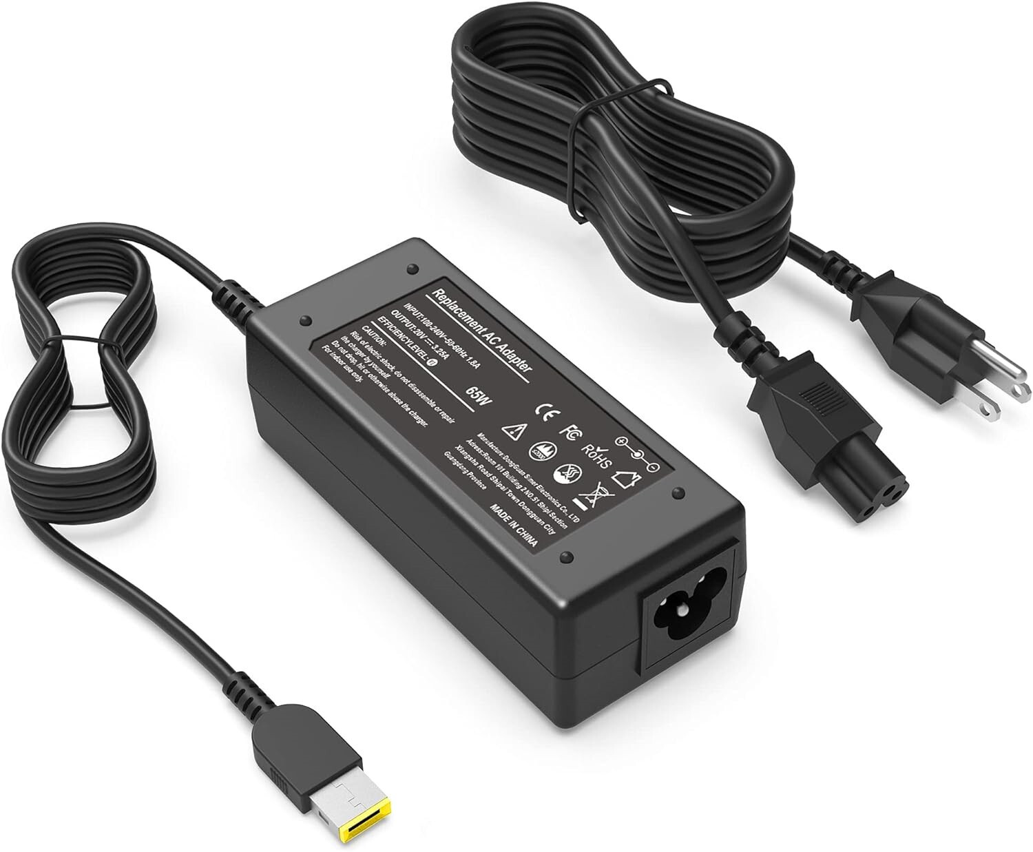 65W Adapter For Lenovo Thinkpad G400S S405D G410 G500S G505S G510S S410P S510P