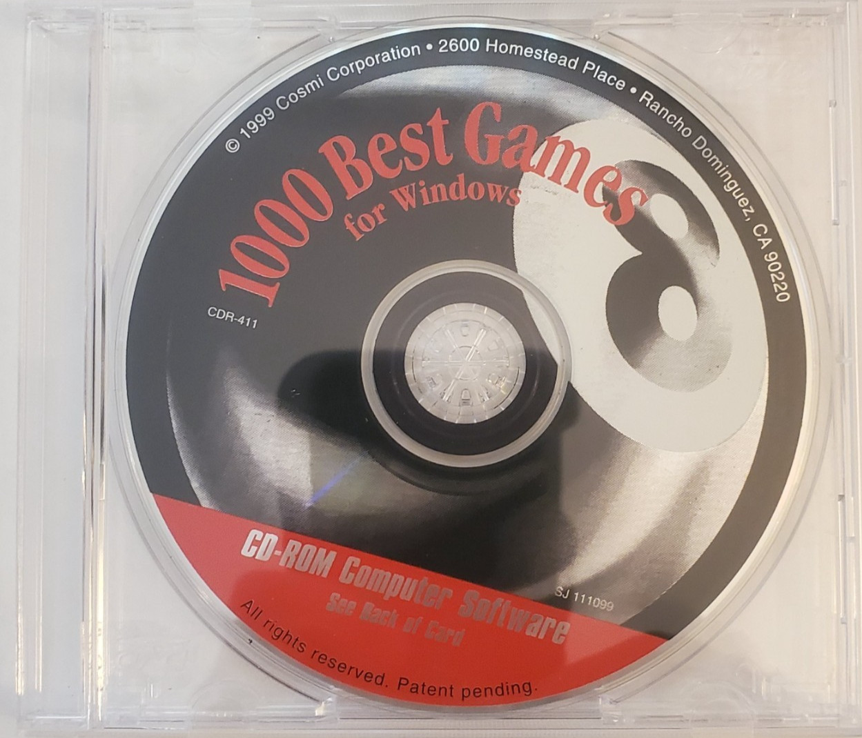 Cosmi, 1000 Best Games for Windows, (PC, CD-ROM, 1999), See Description