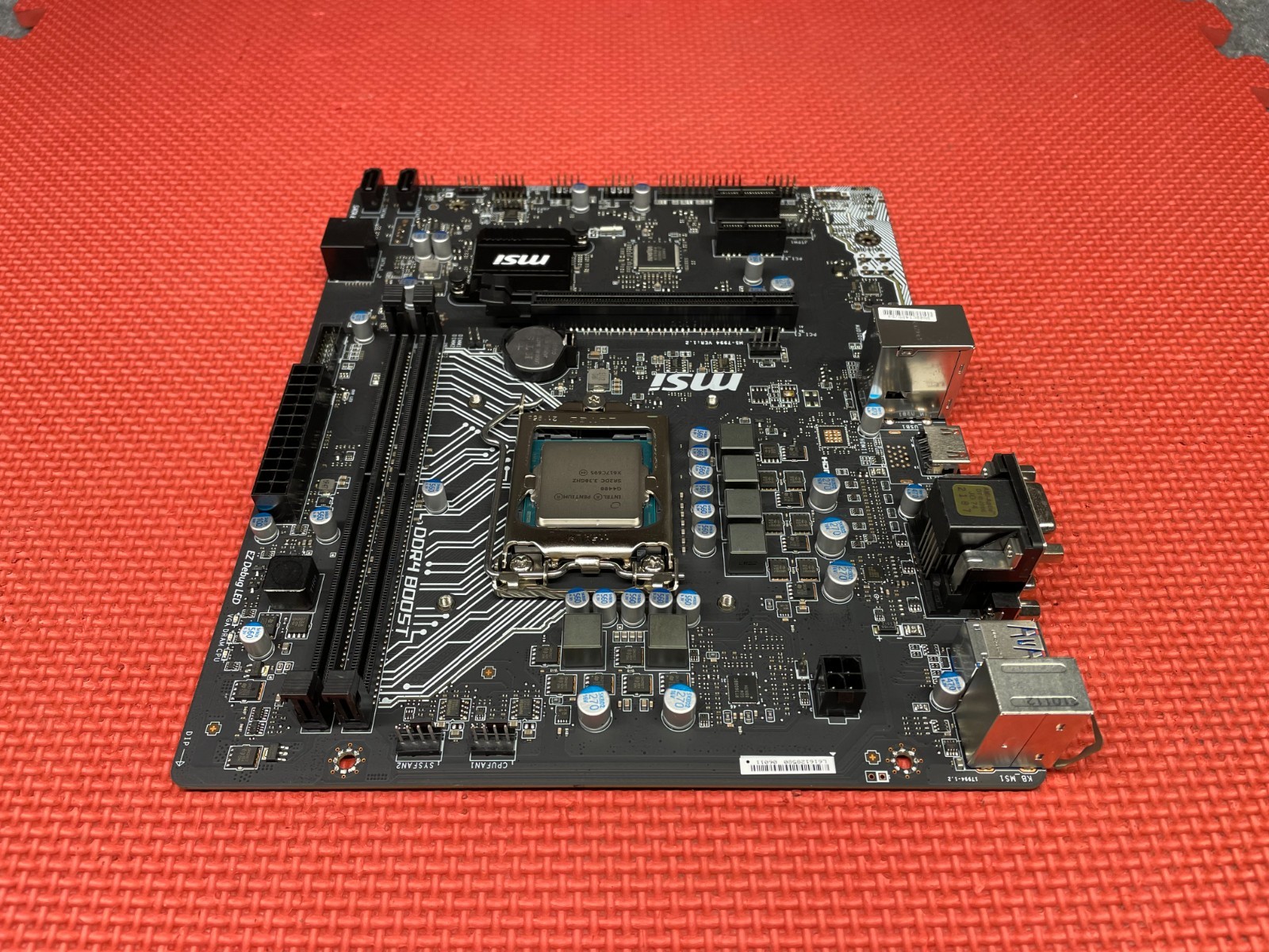 MSI H110M ECO-S01 Server System Board/Motherboard w/ Intel Pentium G4400