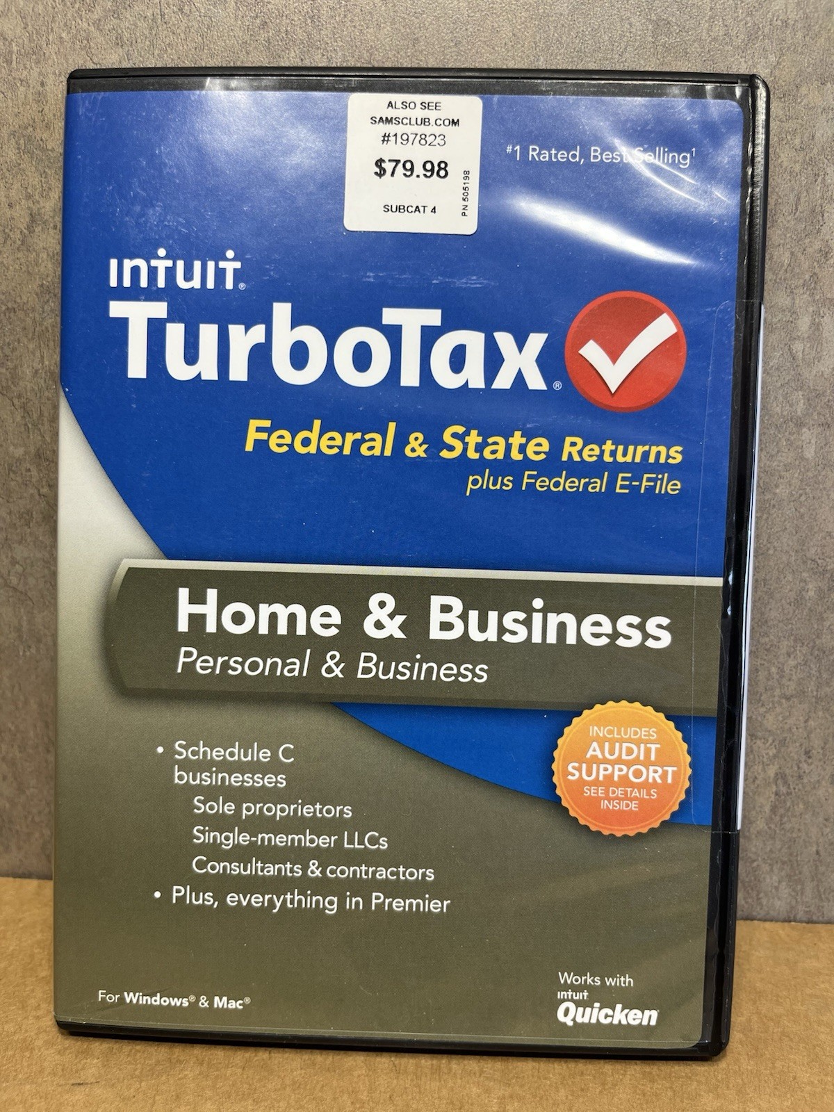 Turbotax Home & Business | Federal & State | Tax Year 2013 CD PC/Mac