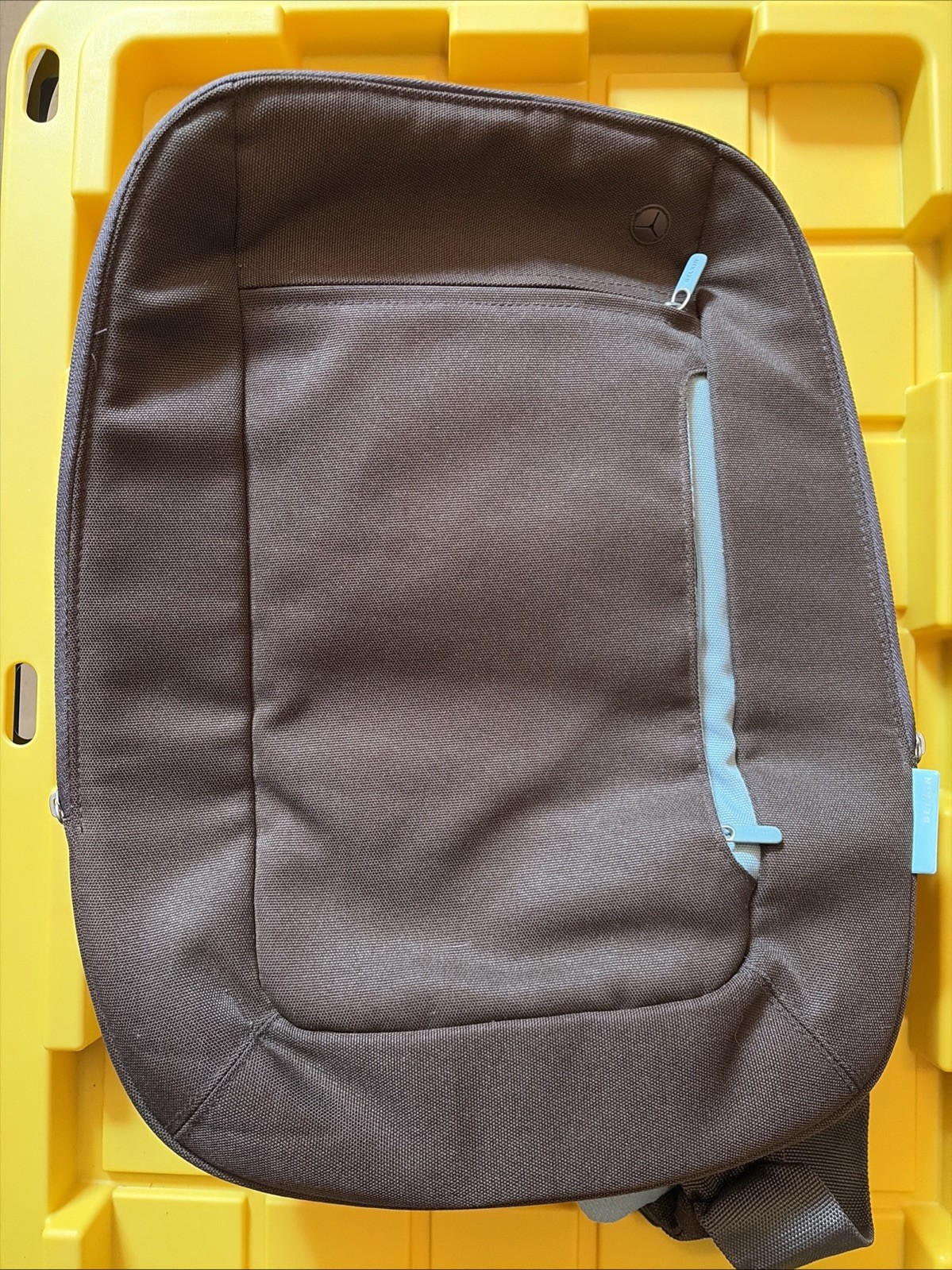 Belkin Slim Laptop Backpack 17" Chocolate Tourmaline Brown Blue NWOT Travel Bag