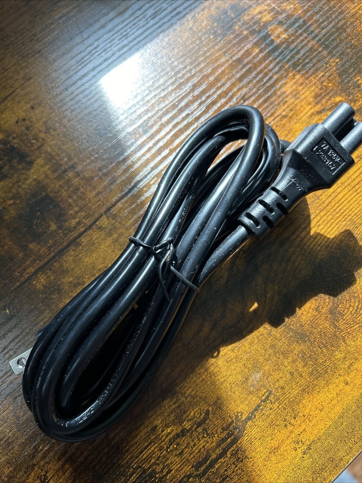 Linetek 125V-7A 3-Prong AC Power Cord E70782 LS-15 (6ft) - Black