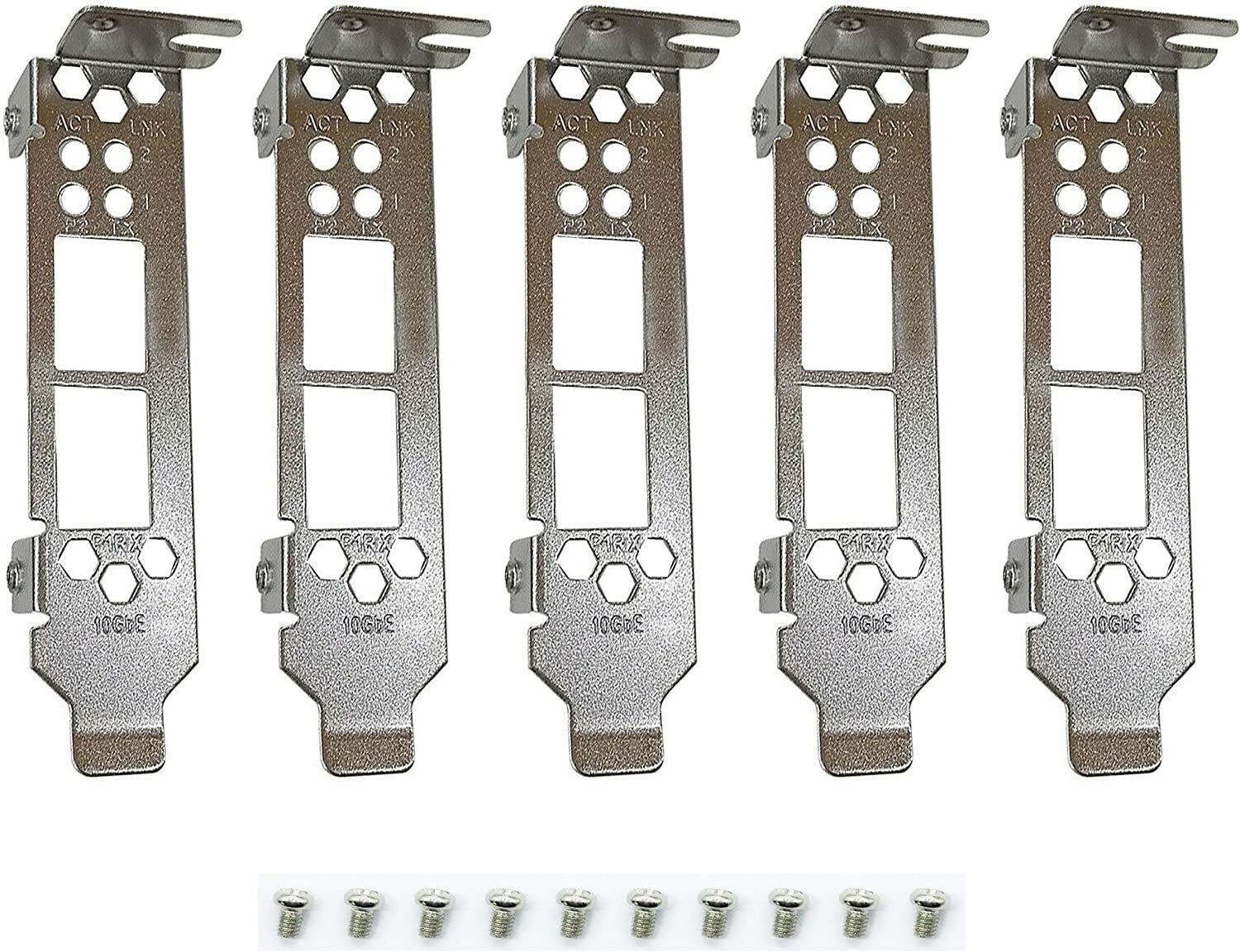 5pcs short Bracket for HP NC523SFP 593717-b21 593742-001 593715-001