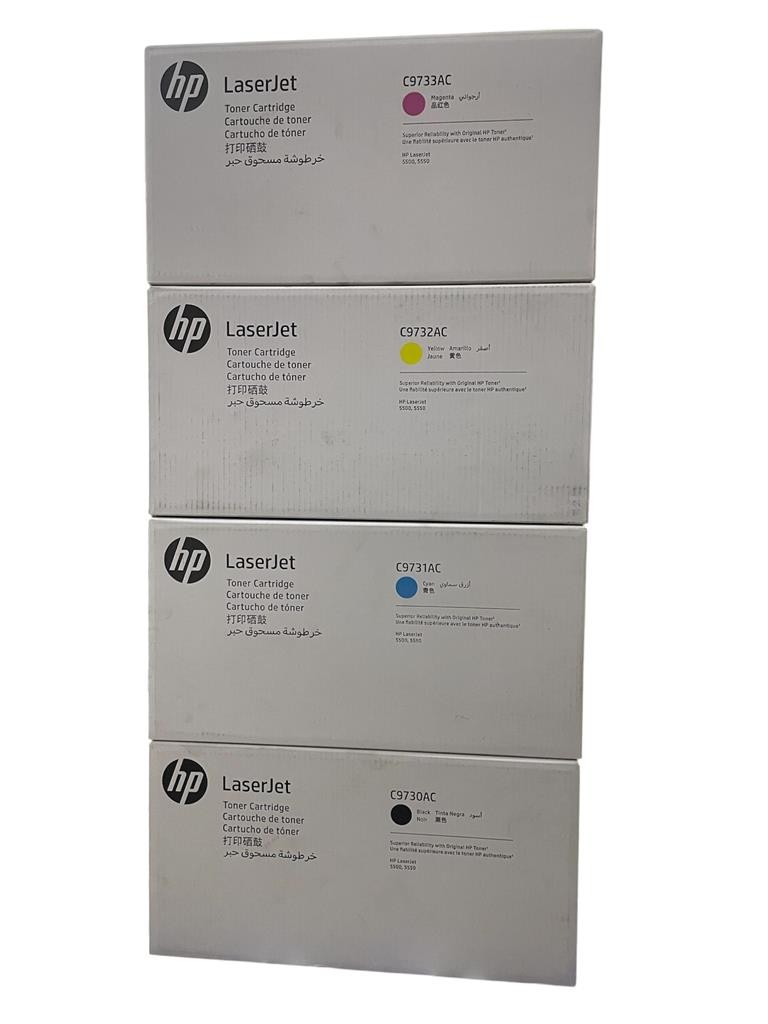 Original HP 645A Set C9730ac C9731ac C9732Ac C9733ac New Sealed