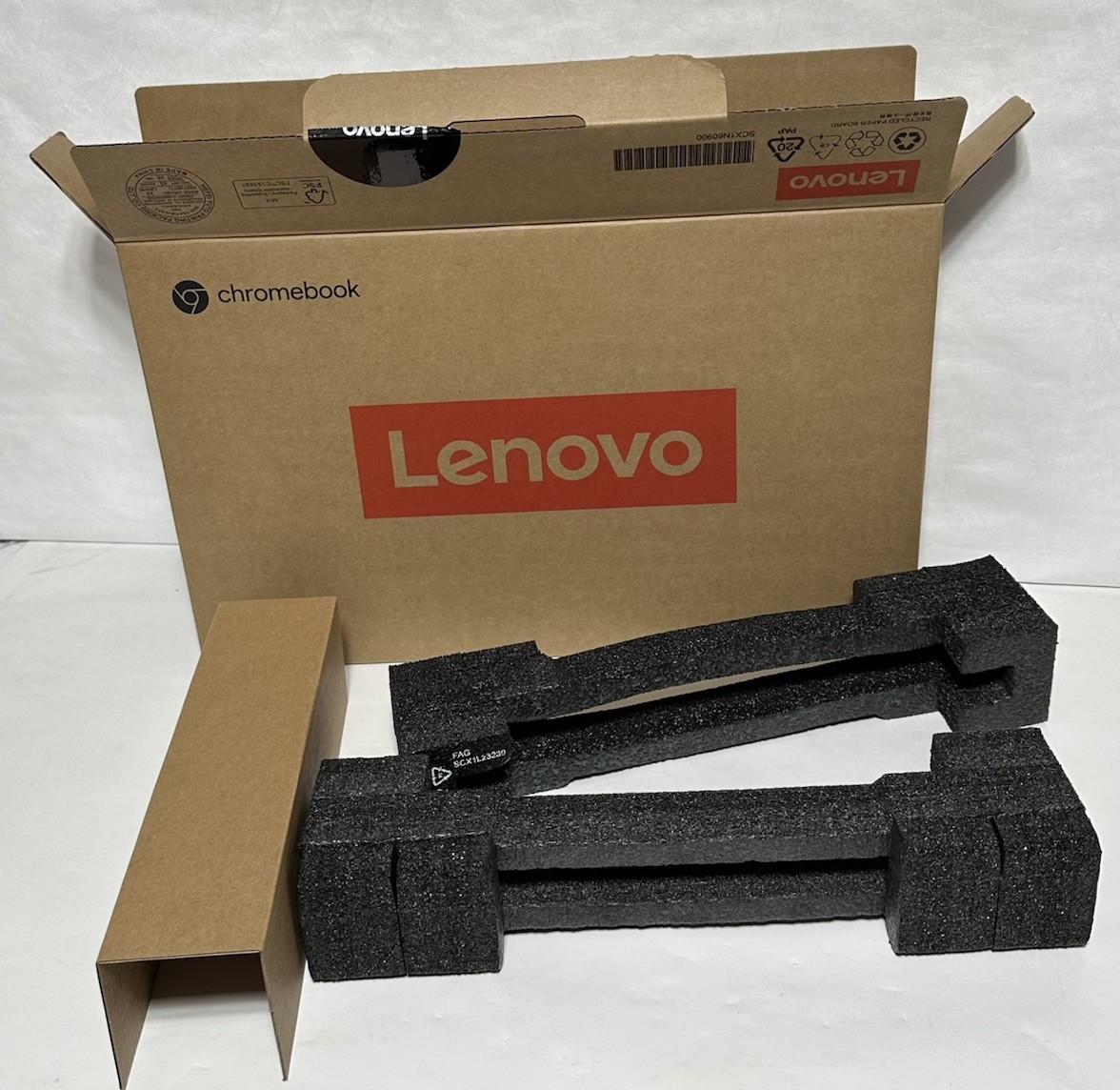 1 EMPTY BOX WITH INSERTS FOR LENOVO Lenovo 100e Chromebook Gen 4