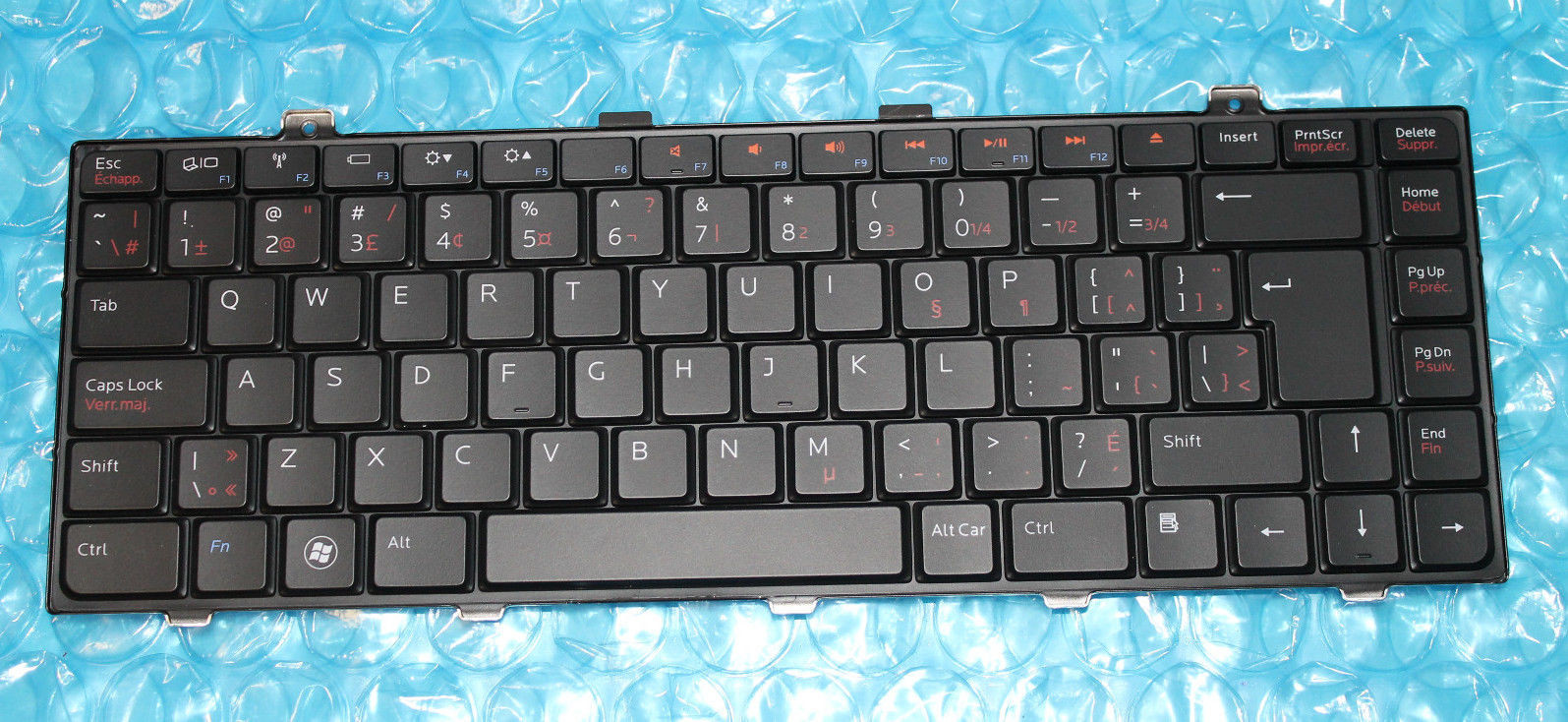 Genuine Dell Studio 14Z 1440 1450 1457 1458 French Canadian Keyboard GY6CX 