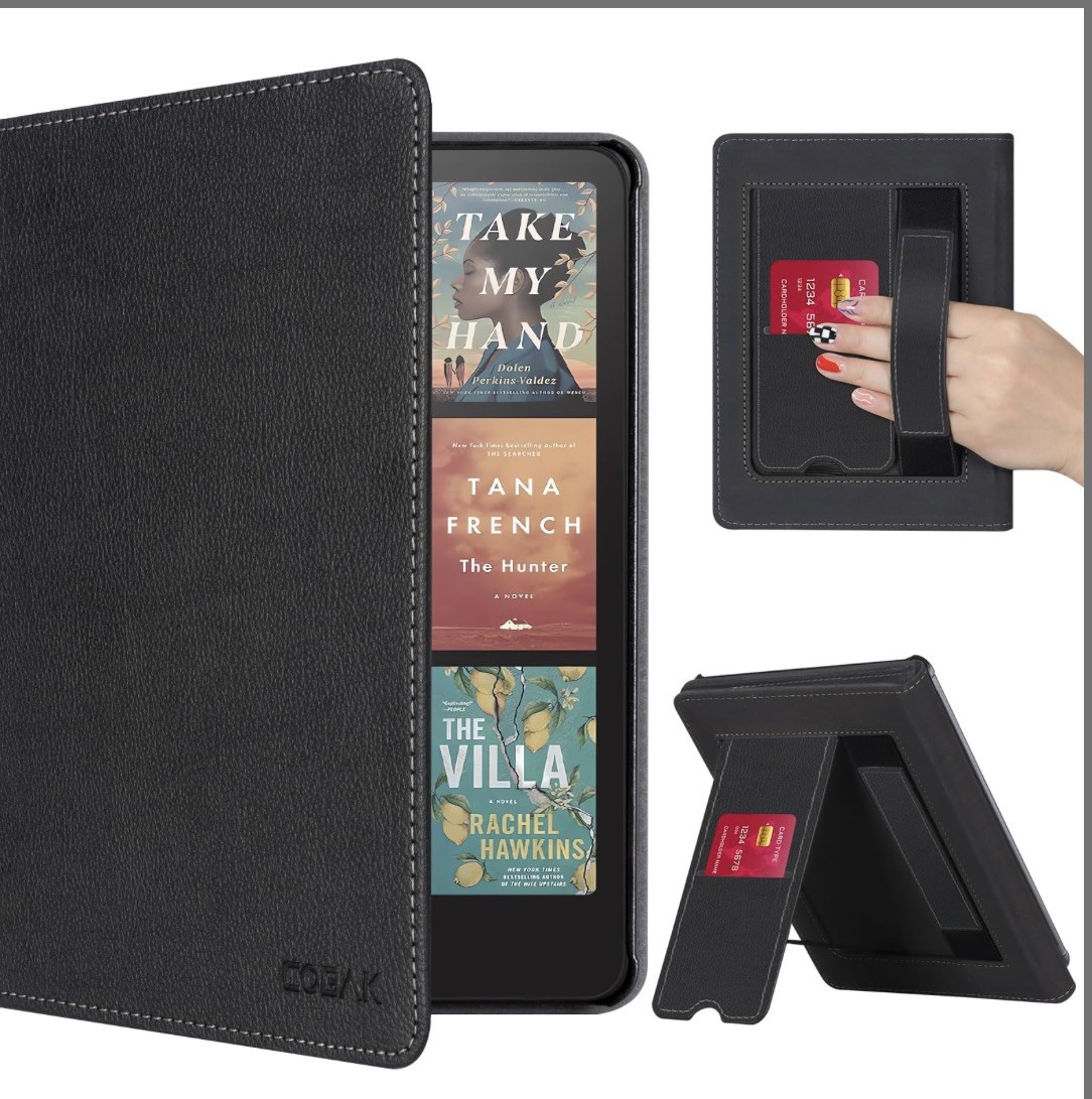 Cobak Case for Kindle Paperwhite 12th Gen 2024 (7") Signature Edition, Black