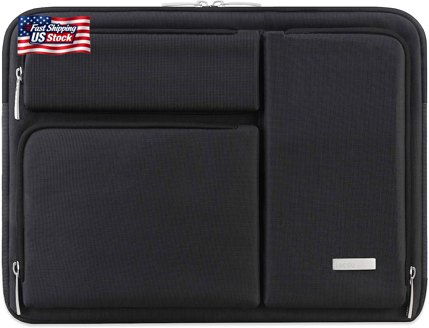 Lacdo 360° Protective Laptop Sleeve Case for 16 Inch Macbook Pro M5 Pro/Max A342