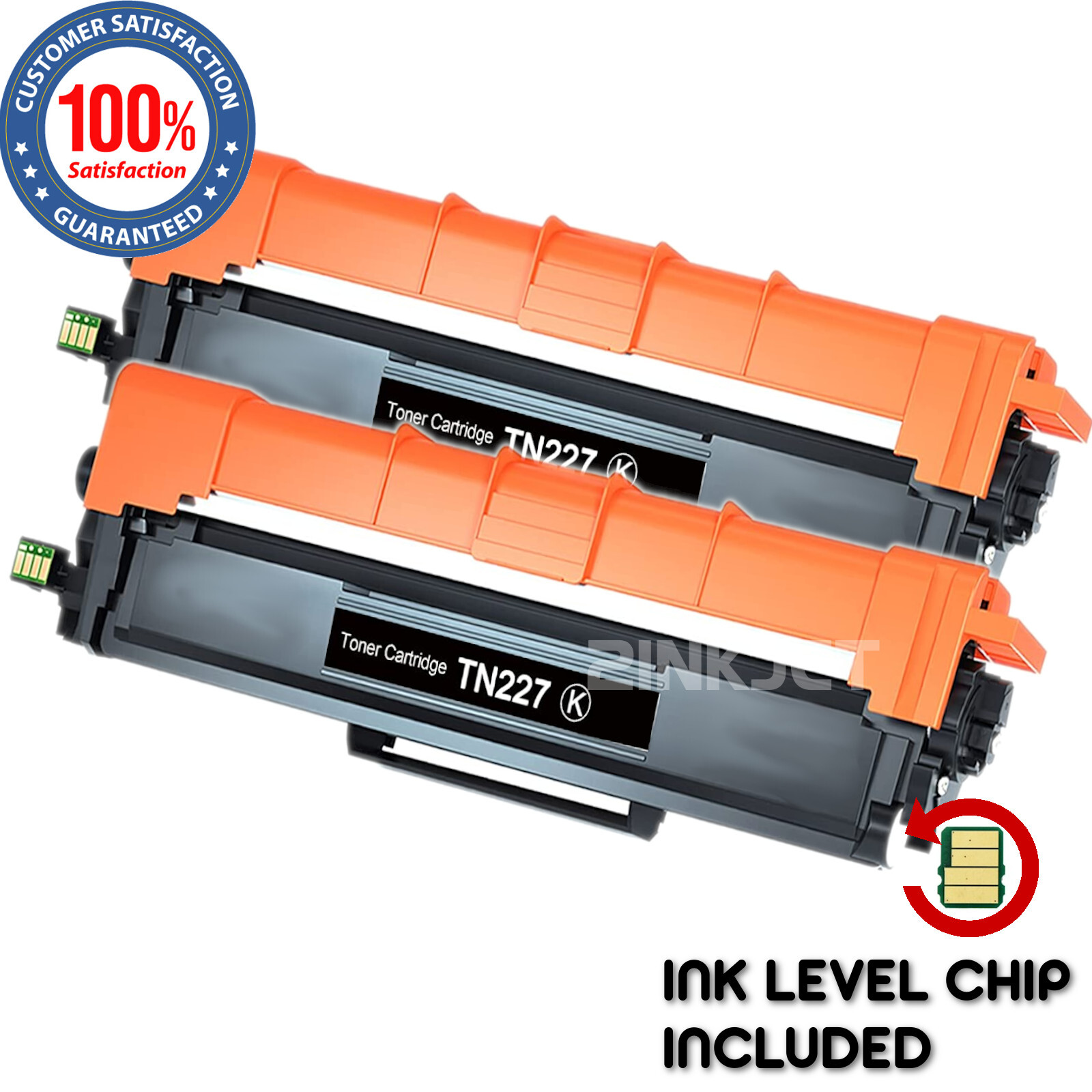 2pk TN227 BK Toner Cartridges for Bro. TN223 MFC-L3770CDW L3710CW HL-L3270CDW