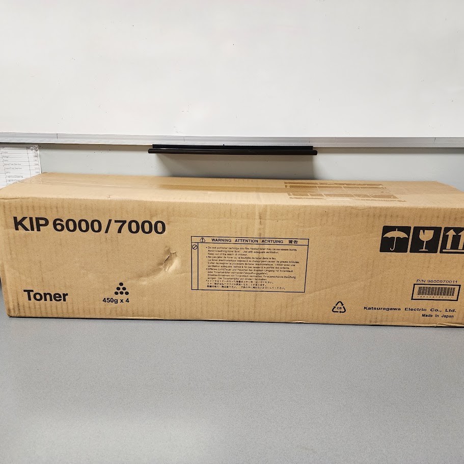 KIP 6000/7000 Toner – Sealed OEM – P/N 9600970011 (450g x 4)