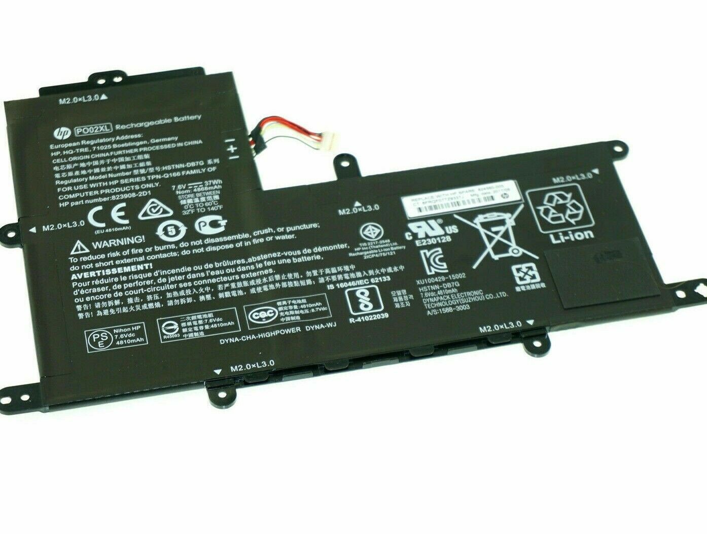 Genuine Battery PO02XL For HP Stream 11-R 11-Y Pro G2 G3 G4 G5 HSTNN-DB7G IB7G