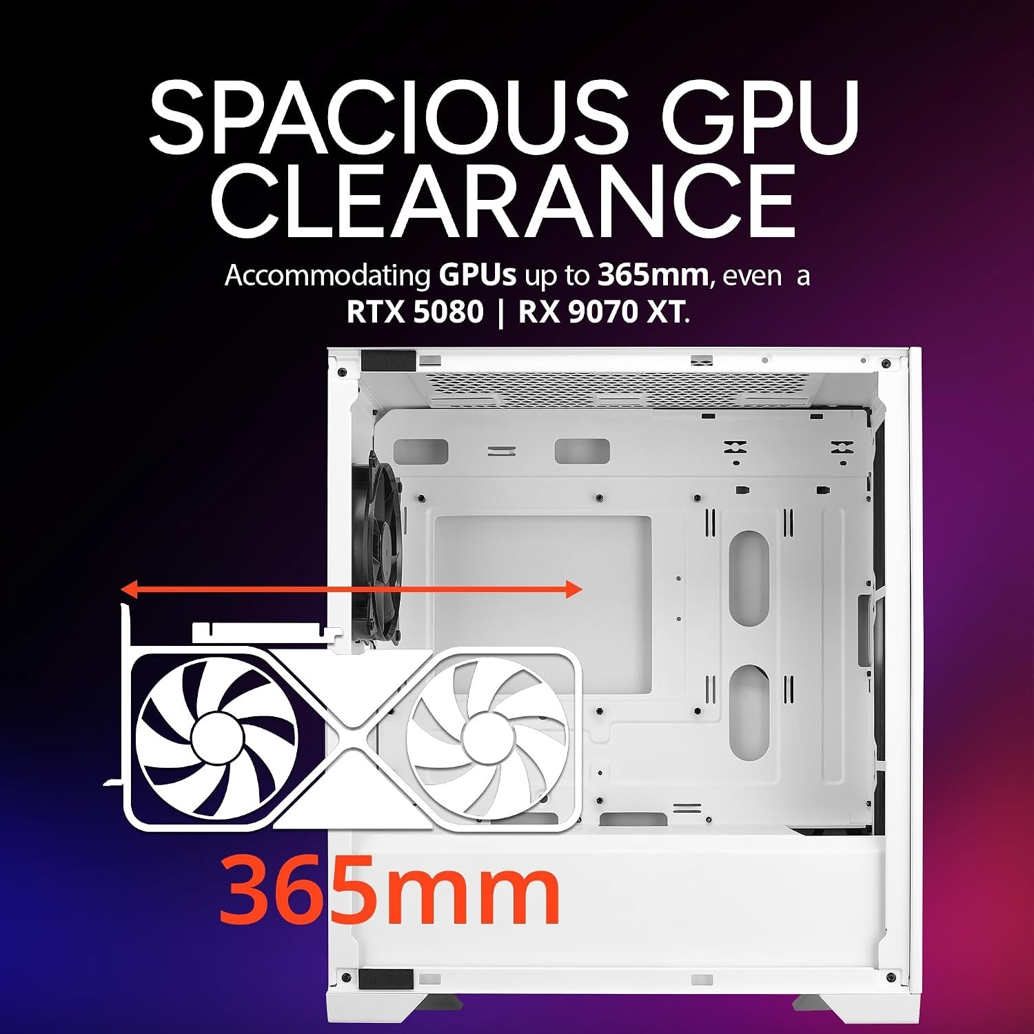Cooler Master Elite 301 Lite White Micro-ATX High Airflow Minimalist PC Case
